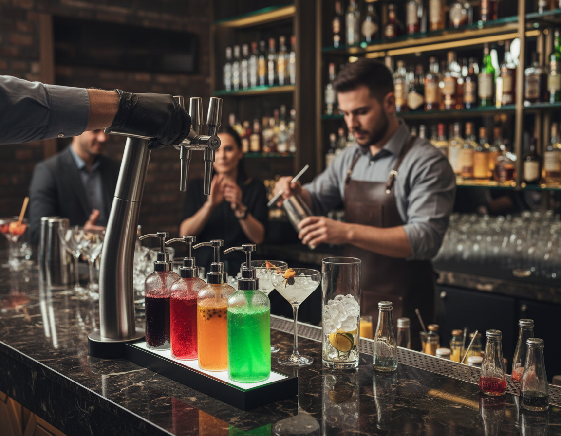 Soda Dispenser For Bar