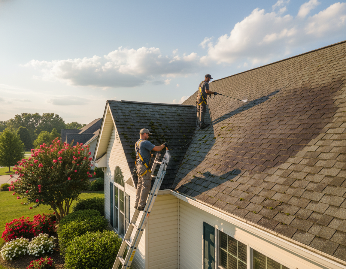 Roof Cleaning In Upper Arlington